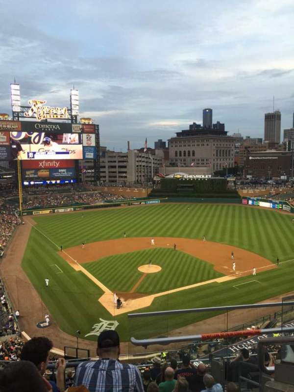 Comerica Park, section: 326, row: 4, seat: 5