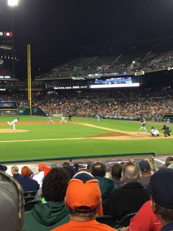 Comerica Park, section: 133, row: 18, seat: 5