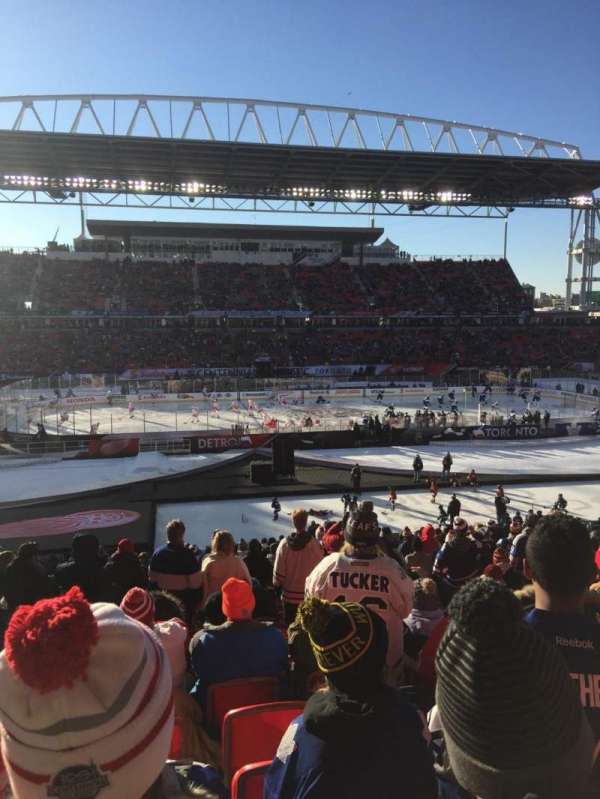 BMO Field, section: 108, row: 28, seat: 29