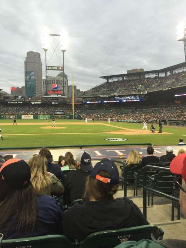 Comerica Park, section: 133, row: 14, seat: 2