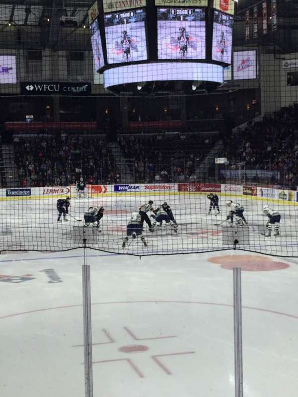 WFCU Centre, section: 110, row: I, seat: 5
