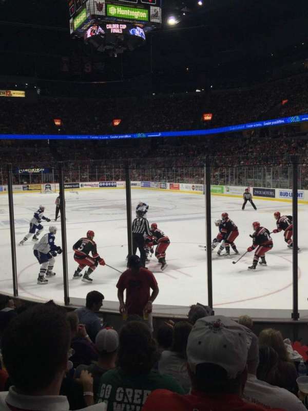 Van Andel Arena, section: 118, row: G, seat: 7