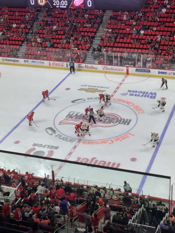 Little Caesars Arena, section: 225, row: 2, seat: 10
