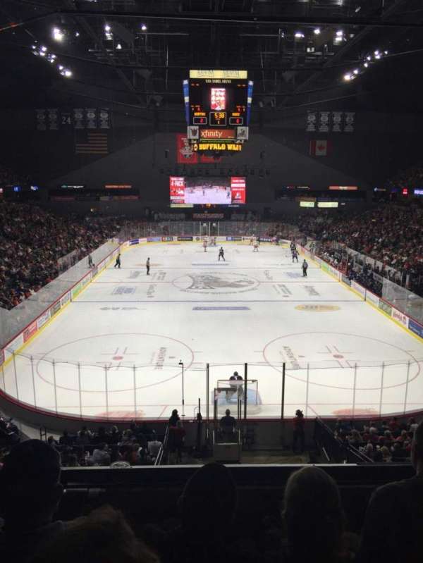 Van Andel Arena, section: 201, row: C, seat: 15