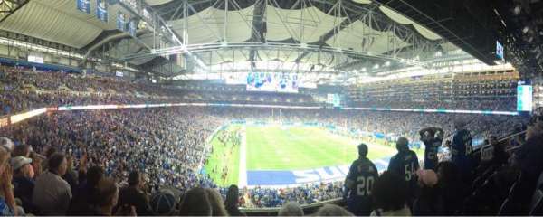 Ford Field, section: 241, row: 4, seat: 18