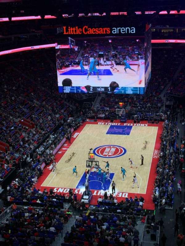 Little Caesars Arena, section: 218, row: 7, seat: 11