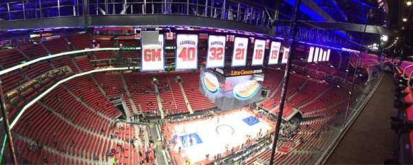 Little Caesars Arena, section: G21, row: 1, seat: 5