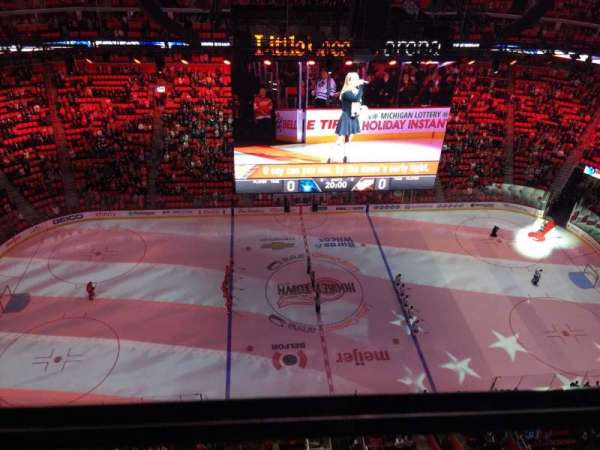 Little Caesars Arena, section: G24, row: 1, seat: 1