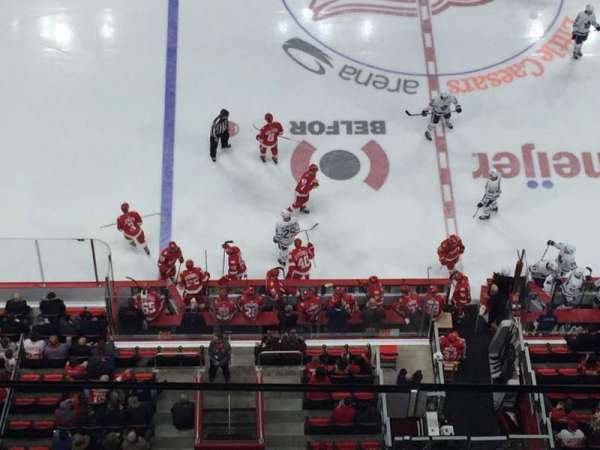 Little Caesars Arena, section: G24, row: 1, seat: 1