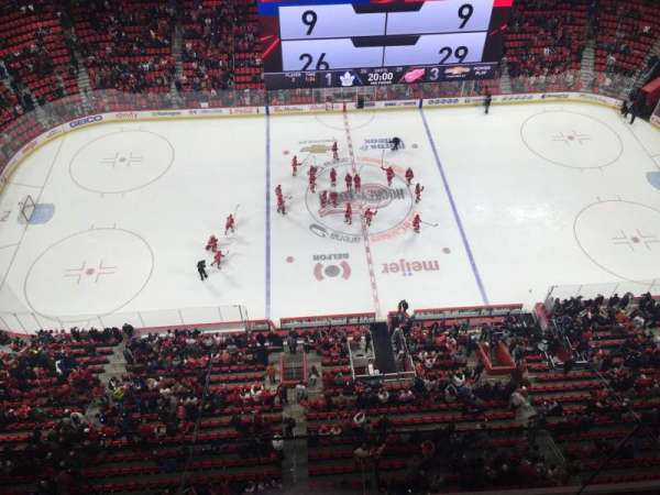 Little Caesars Arena, section: G24, row: 1, seat: 1