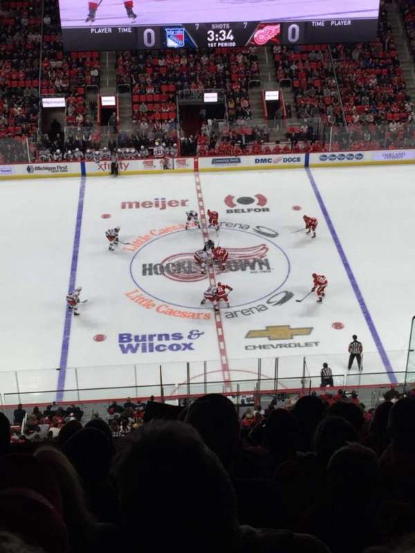Little Caesars Arena, section: 212, row: 7, seat: 6