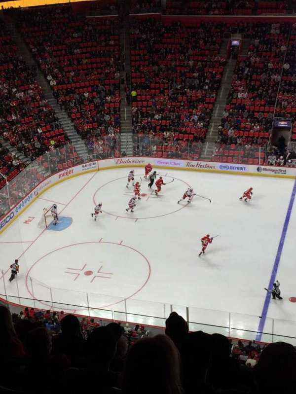 Little Caesars Arena, section: 212, row: 7, seat: 6