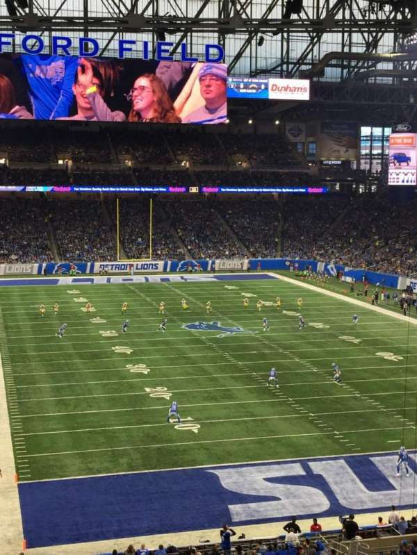 Ford Field, section: 241, row: 4, seat: 15