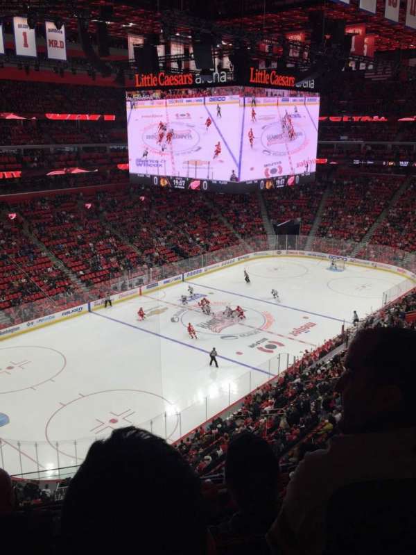 Little Caesars Arena, section: M33, row: 5, seat: 13