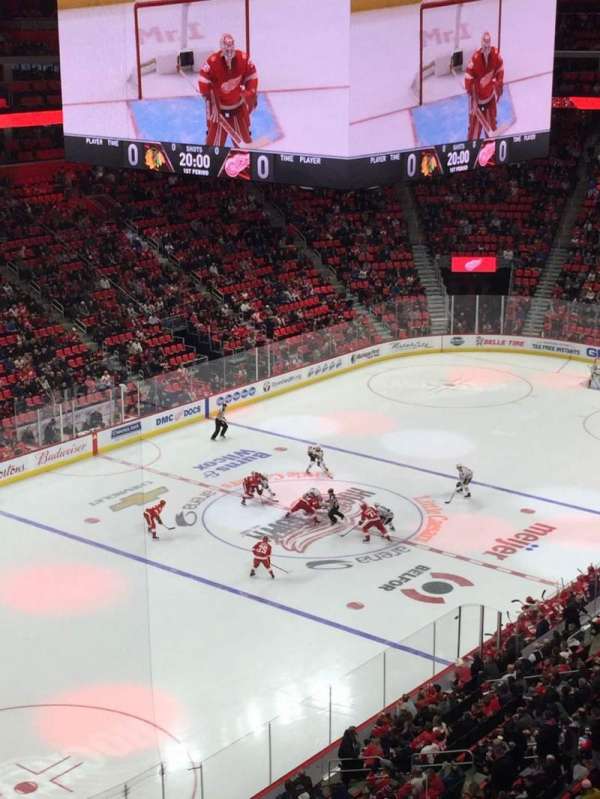 Little Caesars Arena, section: M33, row: 5, seat: 13