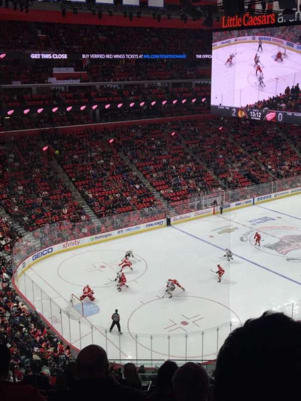 Little Caesars Arena, section: M33, row: 5, seat: 13