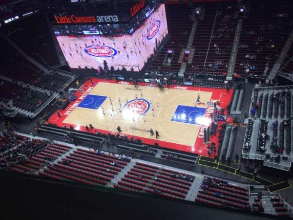 Little Caesars Arena, section: GPB3, row: 1, seat: 31