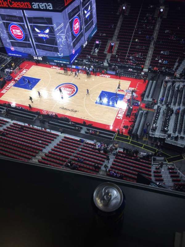 Little Caesars Arena, section: GPB3, row: 1, seat: 31