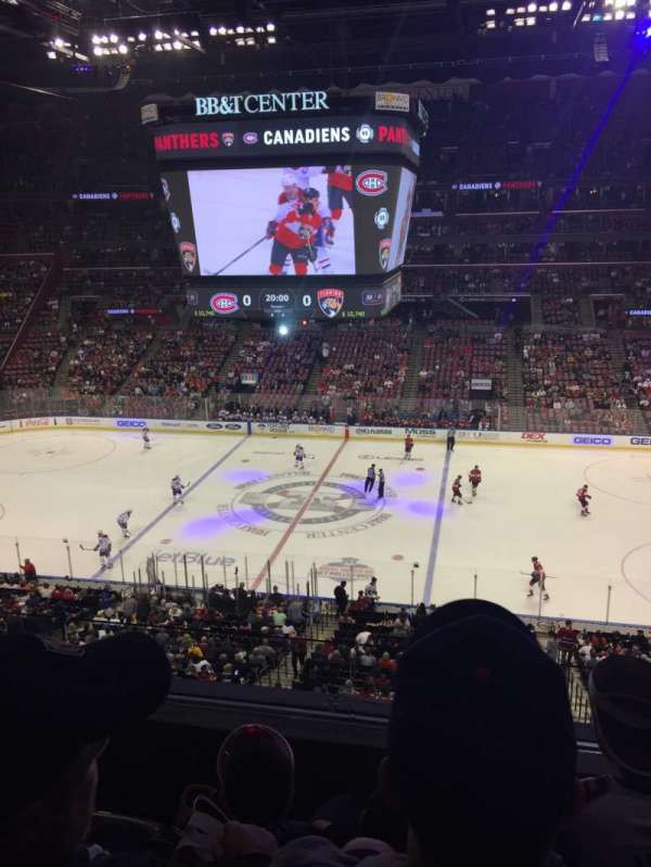 Amerant Bank Arena, section: CL17, row: 3, seat: 11