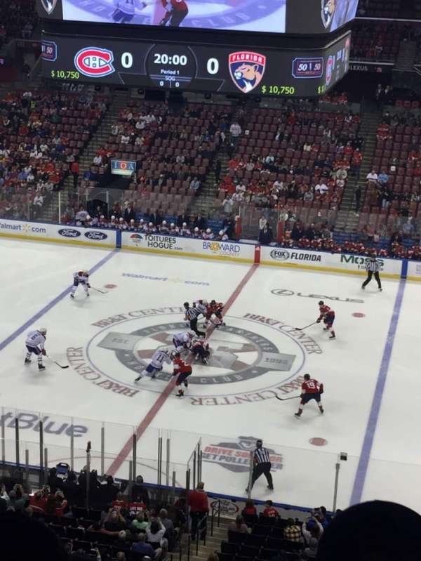 Amerant Bank Arena, section: CL17, row: 3, seat: 11