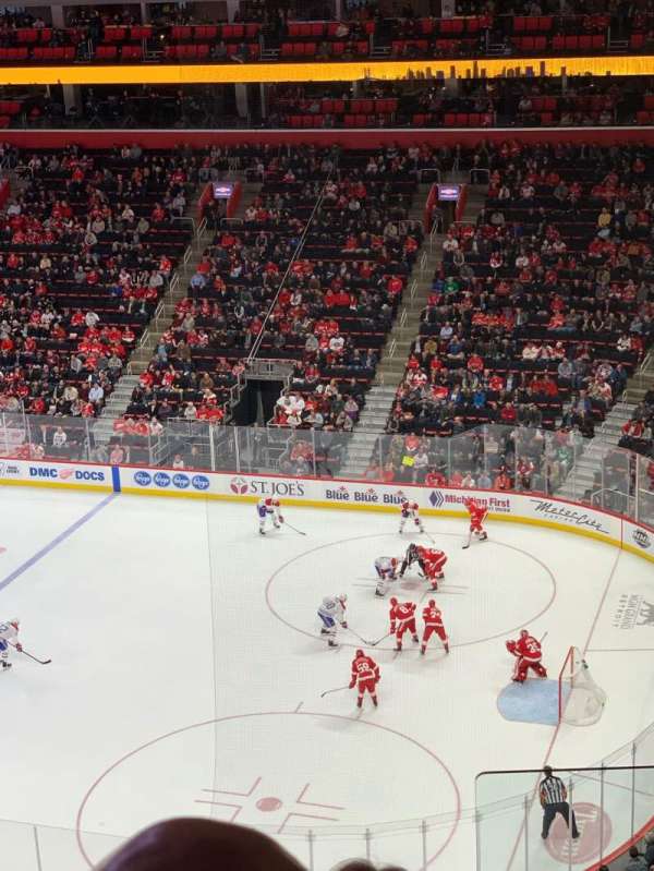 Little Caesars Arena, section: M24, row: 5, seat: 1