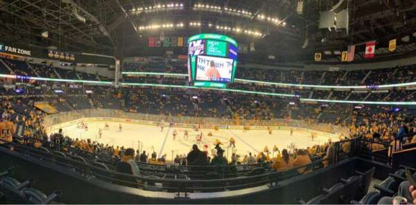 Bridgestone Arena, section: 115, row: L, seat: 7