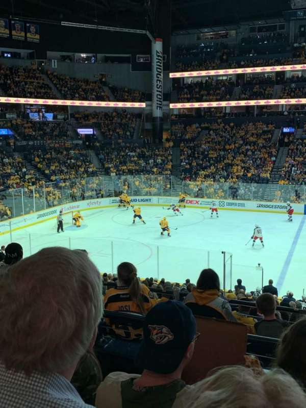 Bridgestone Arena, section: 115, row: L, seat: 7