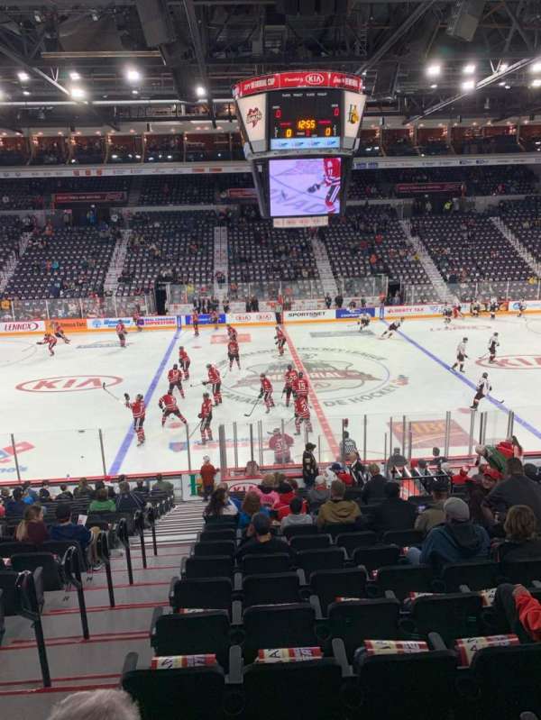 Scotiabank Centre, section: 8, row: T, seat: 6