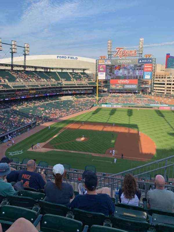 Comerica Park, section: 321, row: 5, seat: 6