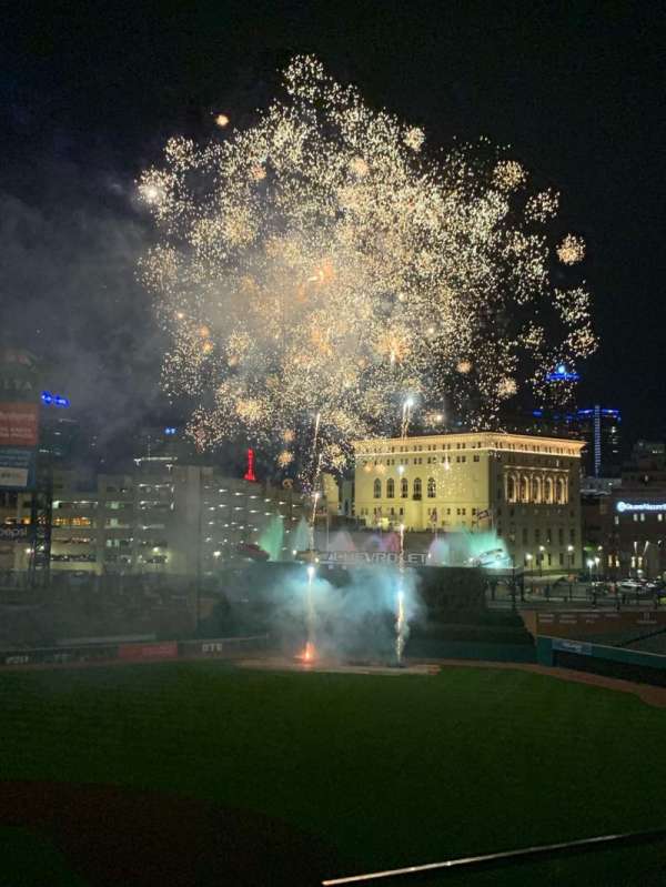 Comerica Park, section: 323, row: C, seat: 5