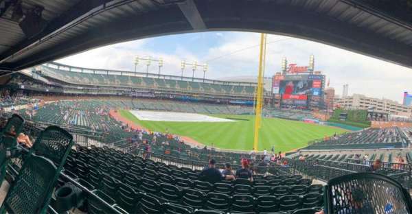 Comerica Park, section: 112, row: 44AC, seat: 7