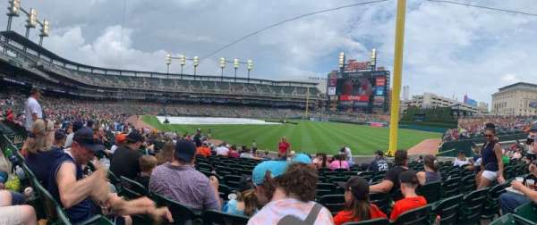 Comerica Park, section: 112, row: 27, seat: 13
