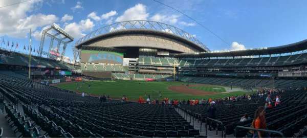 T-Mobile Park, section: 143, row: 29, seat: 4