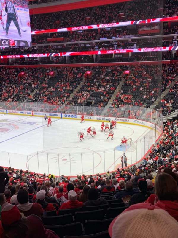 Little Caesars Arena, section: 118, row: 27, seat: 13