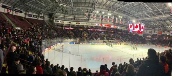 WFCU Centre, section: 106, row: I, seat: 6