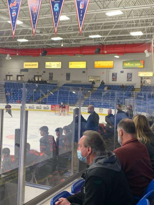 USA Hockey Arena, section: 103, row: F, seat: 9