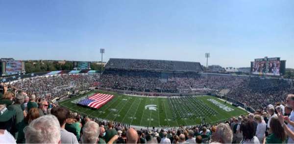 Spartan Stadium, section: 123, row: 15, seat: 34