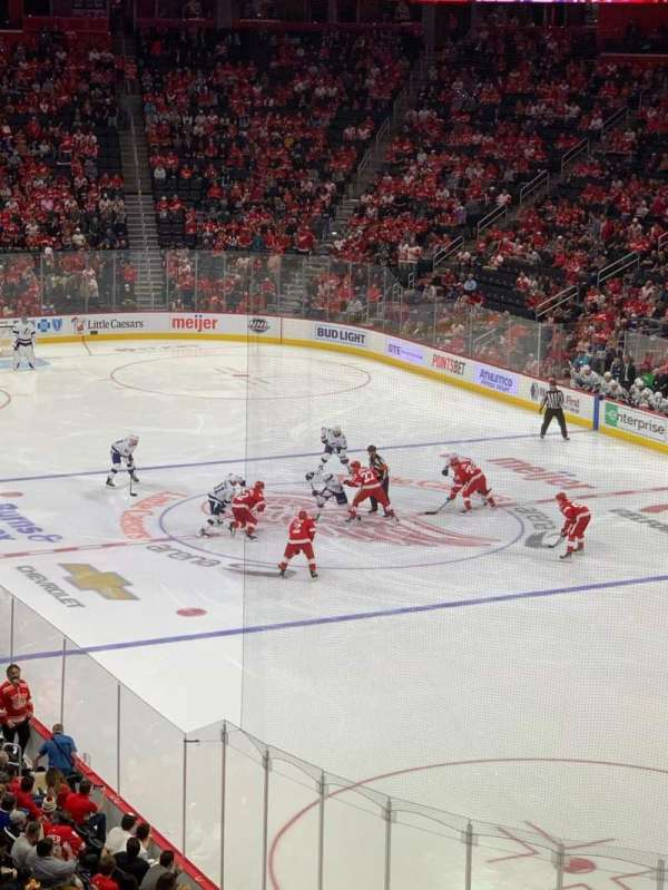 Little Caesars Arena, section: 104, row: 26, seat: 20