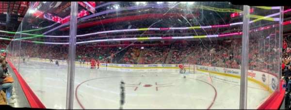 Little Caesars Arena, section: 106, row: 1, seat: 8