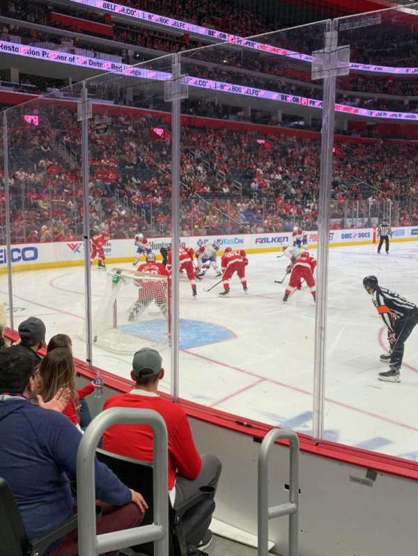 Little Caesars Arena, section: 101, row: 4, seat: 9