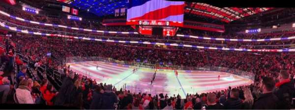 Little Caesars Arena, section: 109, row: 18, seat: 3