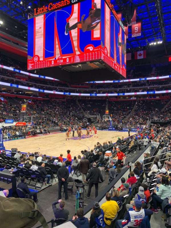 Little Caesars Arena, section: 126, row: 5, seat: 3
