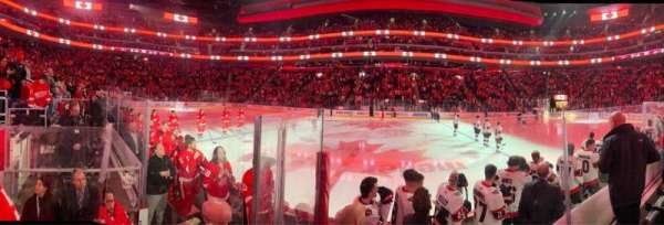 Little Caesars Arena, section: 122, row: 4, seat: 5