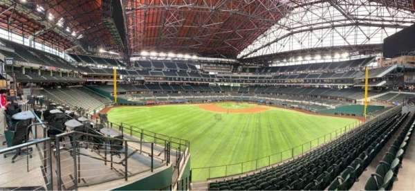 Globe Life Field, section: 135, row: 11, seat: 1