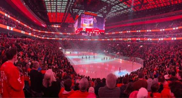 Little Caesars Arena, section: 104, row: 20, seat: 14