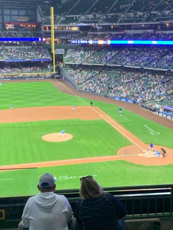 American Family Field, section: 338, row: 5, seat: 10