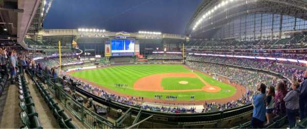 American Family Field, section: 338, row: 5, seat: 10