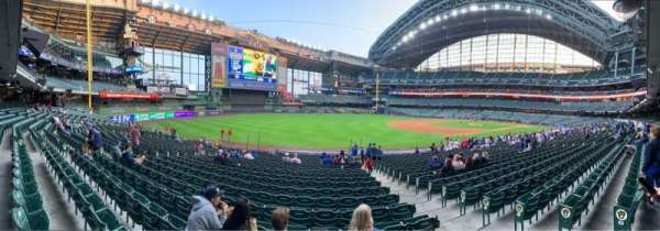 American Family Field, section: 127, row: 23, seat: 4