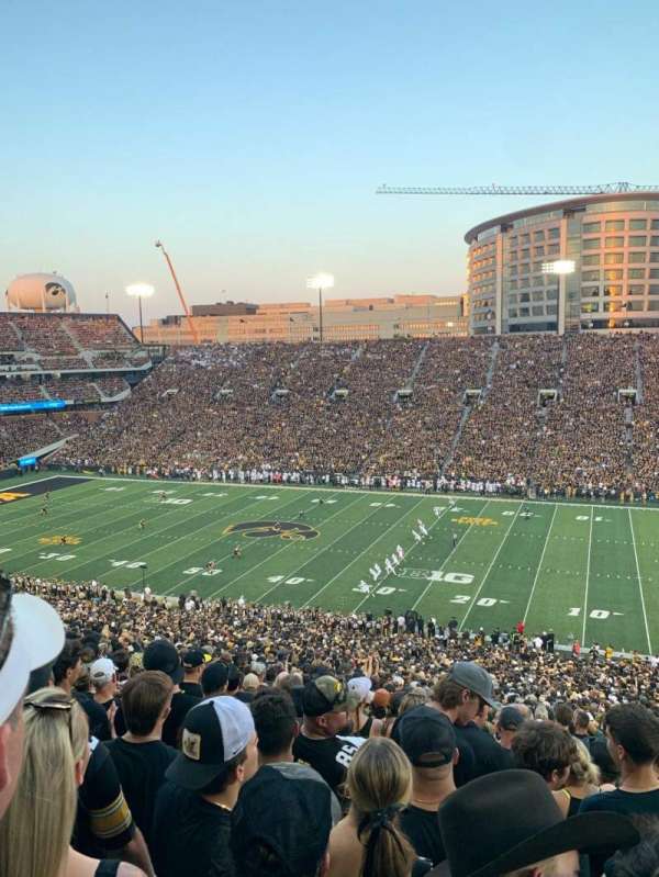 Kinnick Stadium, section: 124, row: 74, seat: 13