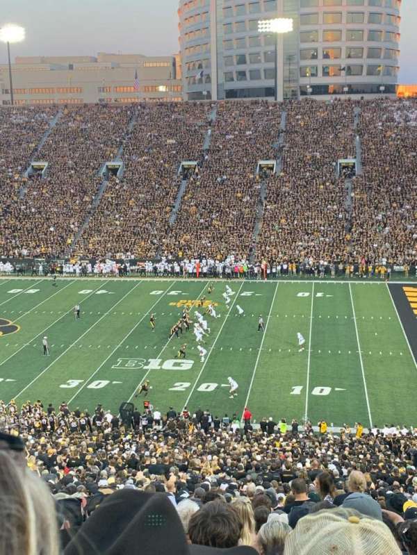 Kinnick Stadium, section: 124, row: 74, seat: 13